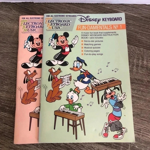 Vintage Disney Keyboard  Books - Picture 10 of 11